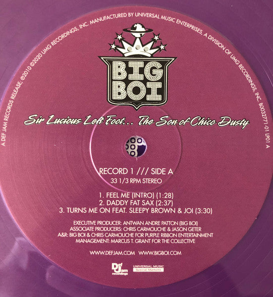 Sir Lucious Left Foot... The Son Of Chico Dusty (2xVINYL) | Mint (M) Mint (M) Get Cheap Vinyl