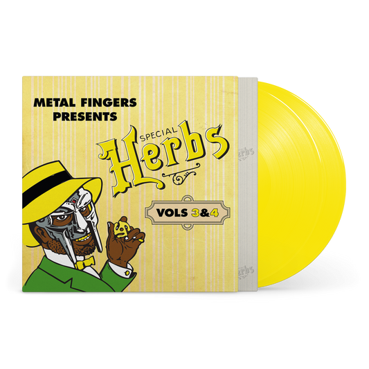 Metal Fingers Presents: Special Herbs Vol. 3 & 4 *PRE-ORDER 9/5/25*(LEMON YELLOW VINYL) | Mint (M) Mint (M) Get Cheap Vinyl