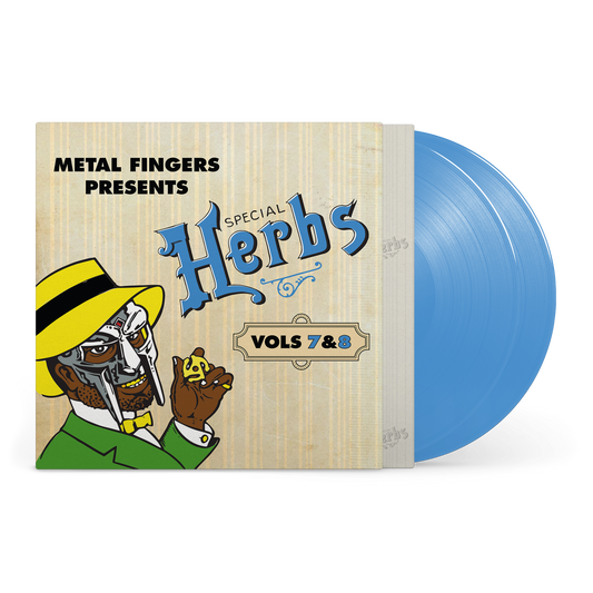 Metal Fingers Presents: Special Herbs Vol. 7 & 8 *PRE-ORDER 9/5/25*(SKY BLUE VINYL) | Mint (M) Mint (M) Get Cheap Vinyl