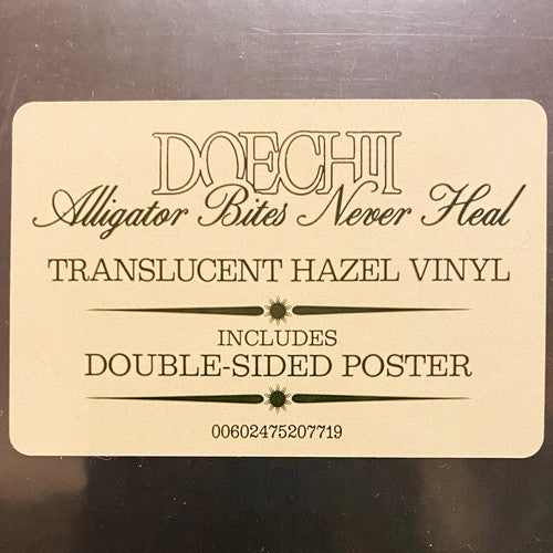 Alligator Bites Never Heal (TRANSLUCENT HAZEL VINYL) | Mint (M) Mint (M) Get Cheap Vinyl