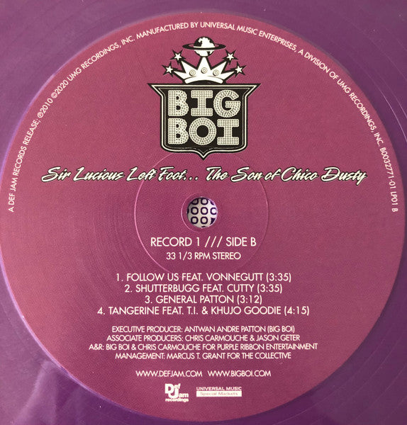 Sir Lucious Left Foot... The Son Of Chico Dusty (2xVINYL) | Mint (M) Mint (M) Get Cheap Vinyl