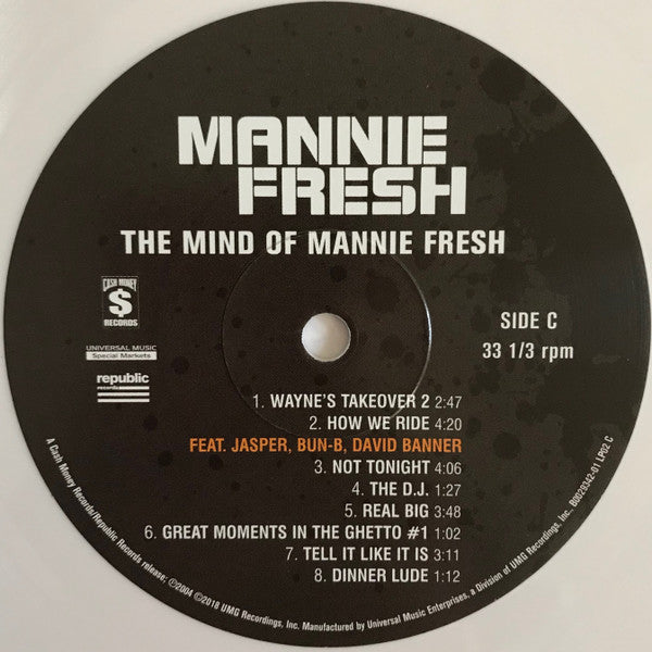 The Mind Of Mannie Fresh (CREAM VINYL) | Mint (M) Mint (M) Get Cheap Vinyl