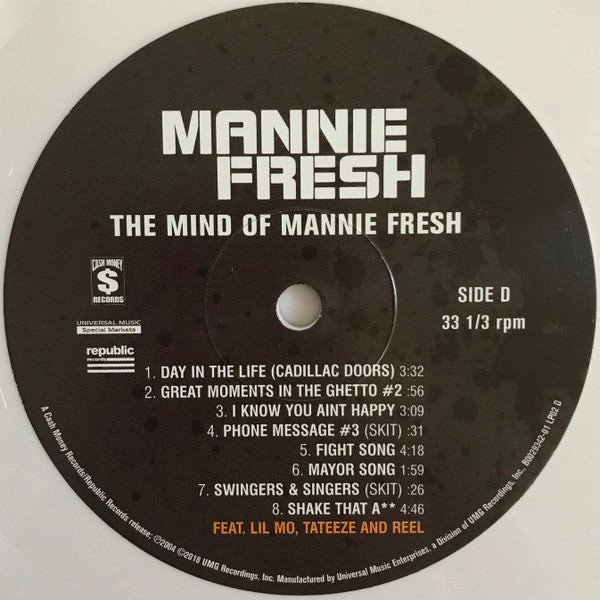 The Mind Of Mannie Fresh (CREAM VINYL) | Mint (M) Mint (M) Get Cheap Vinyl