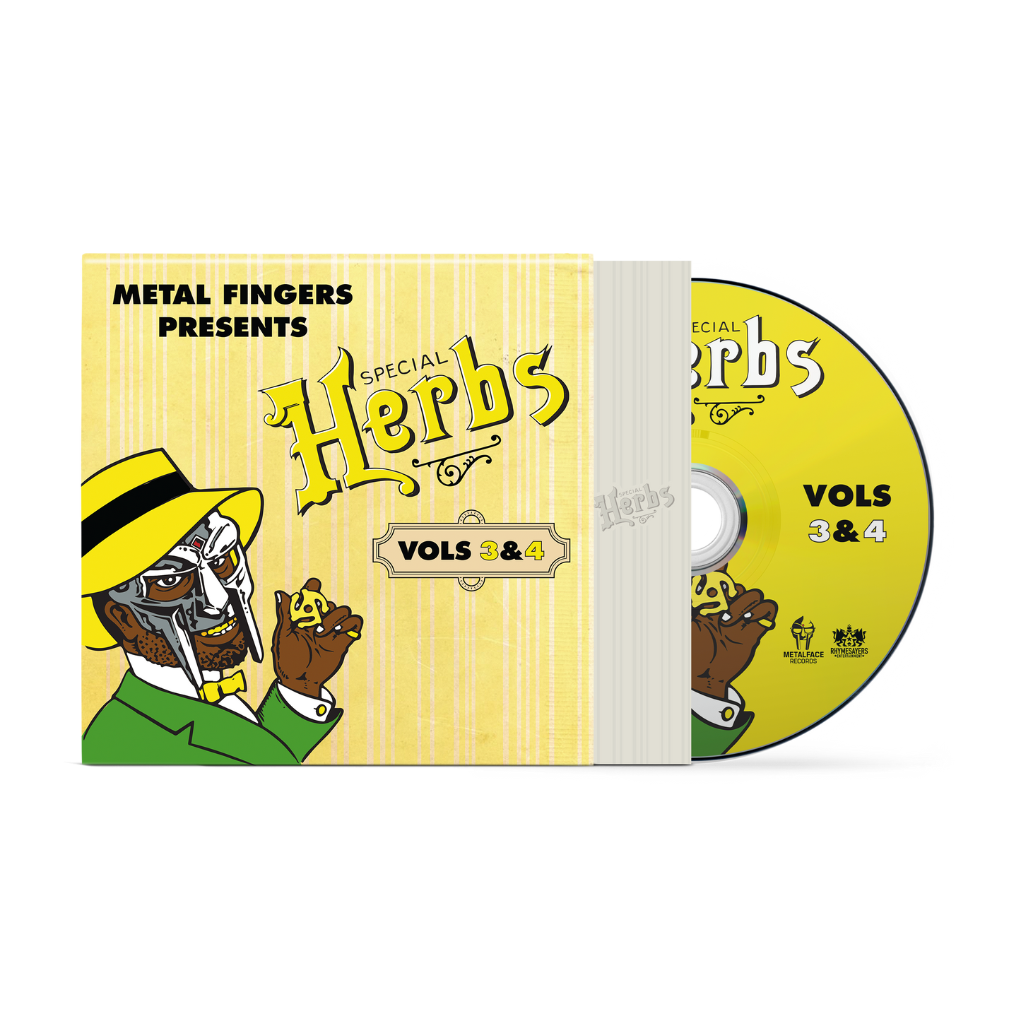 Metal Fingers Presents: Special Herbs Vol. 3 & 4 *PRE-ORDER 9/5/25*(CD) | Mint (M) Mint (M) Get Cheap Vinyl