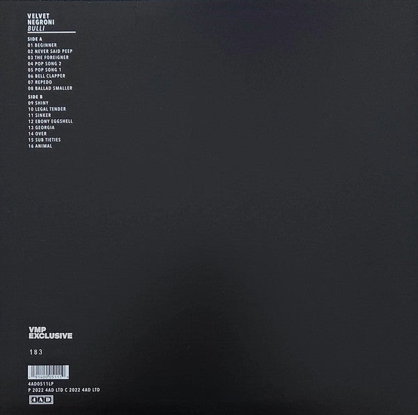 Bulli (VMP COLOR VINYL) | Mint (M) Mint (M) Get Cheap Vinyl