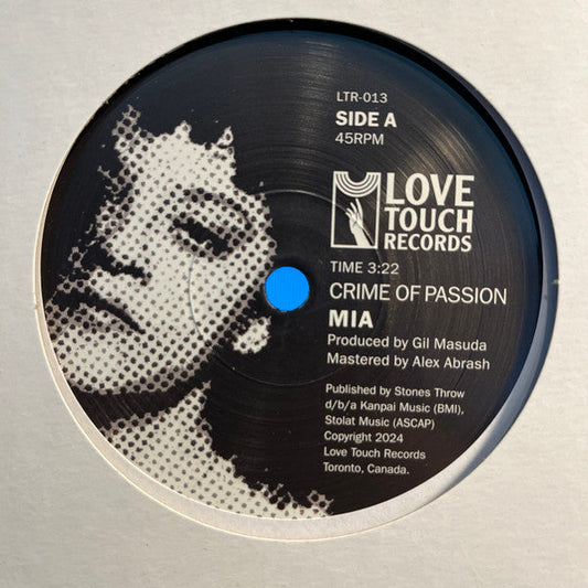 Crime Of Passion *7" | Mint (M) Generic Get Cheap Vinyl