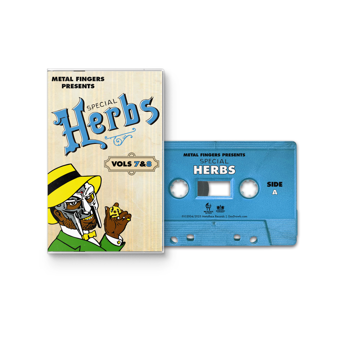 Metal Fingers Presents: Special Herbs Vol. 7 & 8 *PRE-ORDER 9/5/25*(CASS) | Mint (M) Mint (M) Get Cheap Vinyl