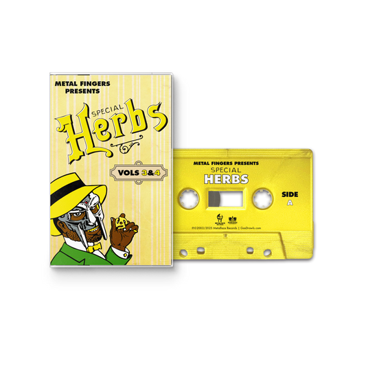 Metal Fingers Presents: Special Herbs Vol. 3 & 4 *PRE-ORDER 9/5/25*(CASS) | Mint (M) Mint (M) Get Cheap Vinyl