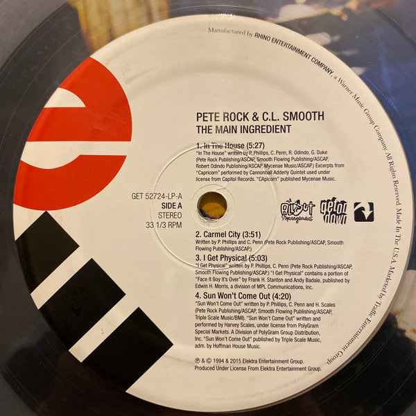 Pete Rock & C.L. Smooth The Main Ingredient 2xLP Mint (M) Mint (M) Get Cheap Vinyl