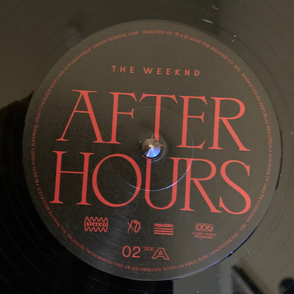 After Hours | Mint (M) Mint (M) Get Cheap Vinyl
