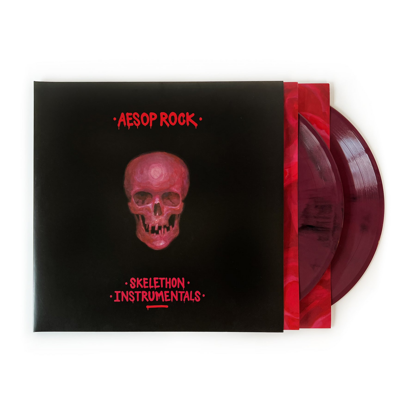 Skelethon: Instrumentals (MAROON & BLACK MARBLE VINYL) | Mint (M) Mint (M) Get Cheap Vinyl