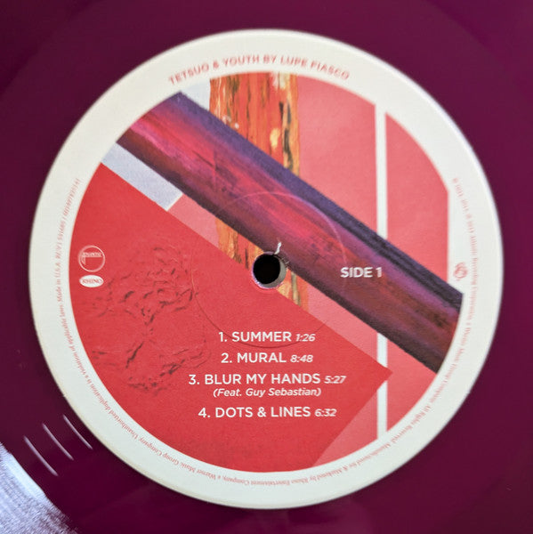 Tetsuo & Youth (TRANSLUCENT GRAPE VINYL) | Mint (M) Get Cheap Vinyl
