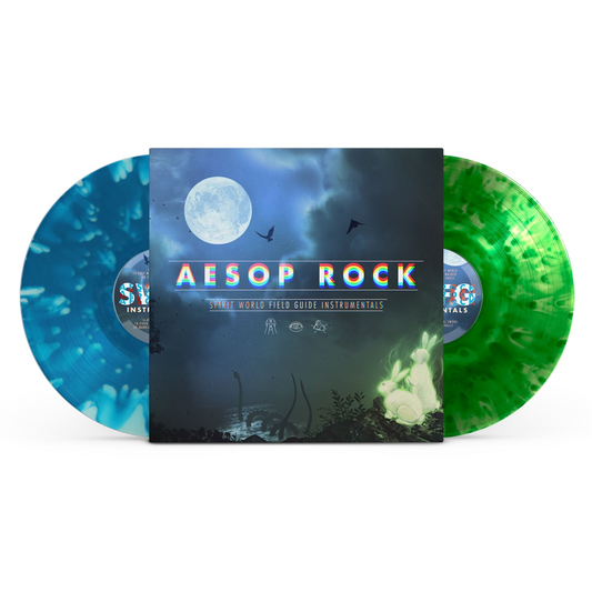 Spirit World Field Guide Instrumentals (GREEN + BLUE VINYL) | Mint (M) Mint (M) Get Cheap Vinyl