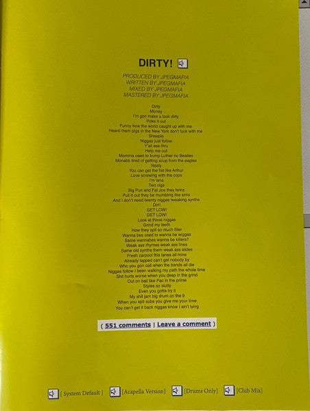 LP! (YELLOW VINYL) | Mint (M) Mint (M) Get Cheap Vinyl