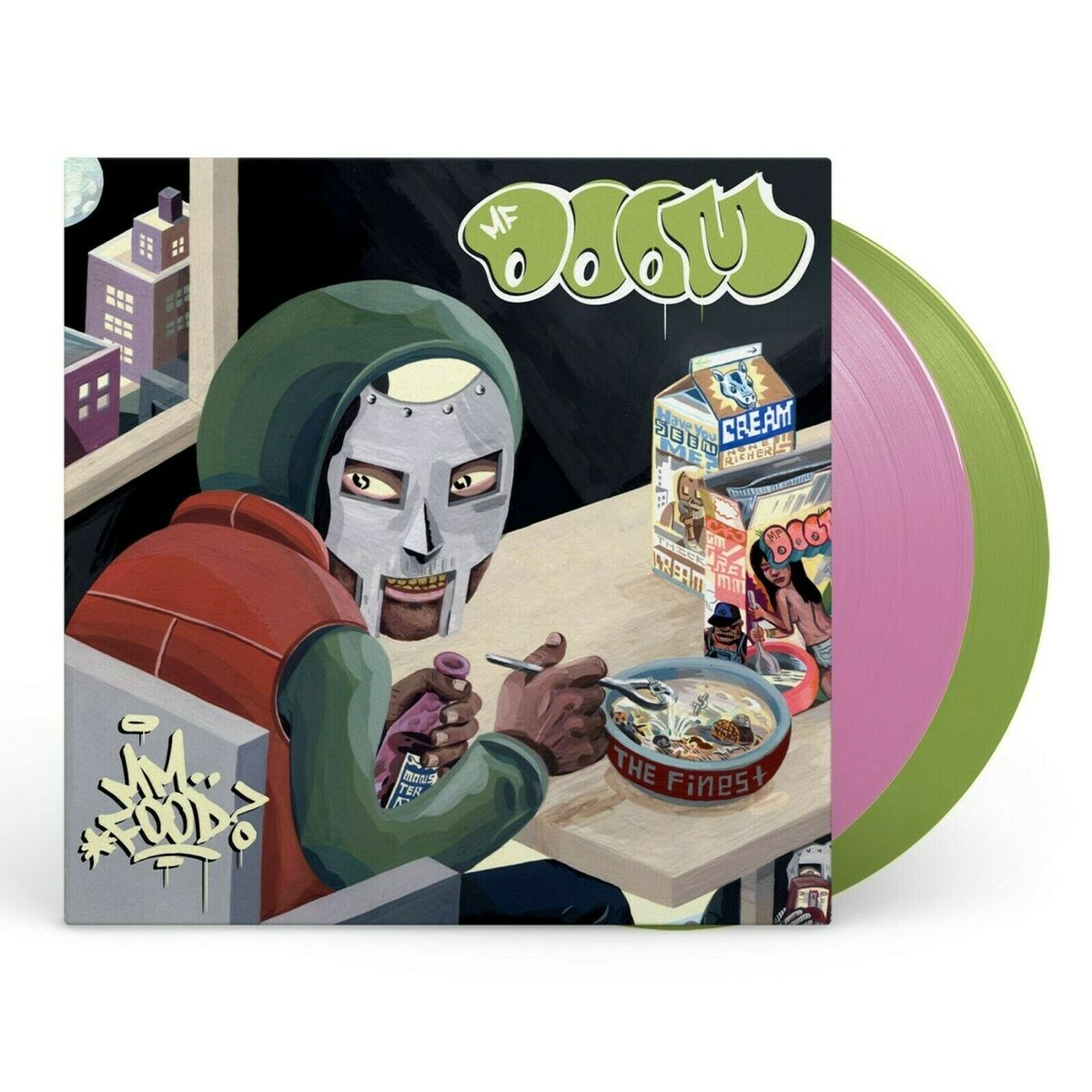 MM..FOOD (IEX: GREEN & PINK VINYL) | Mint (M) Mint (M) Get Cheap Vinyl