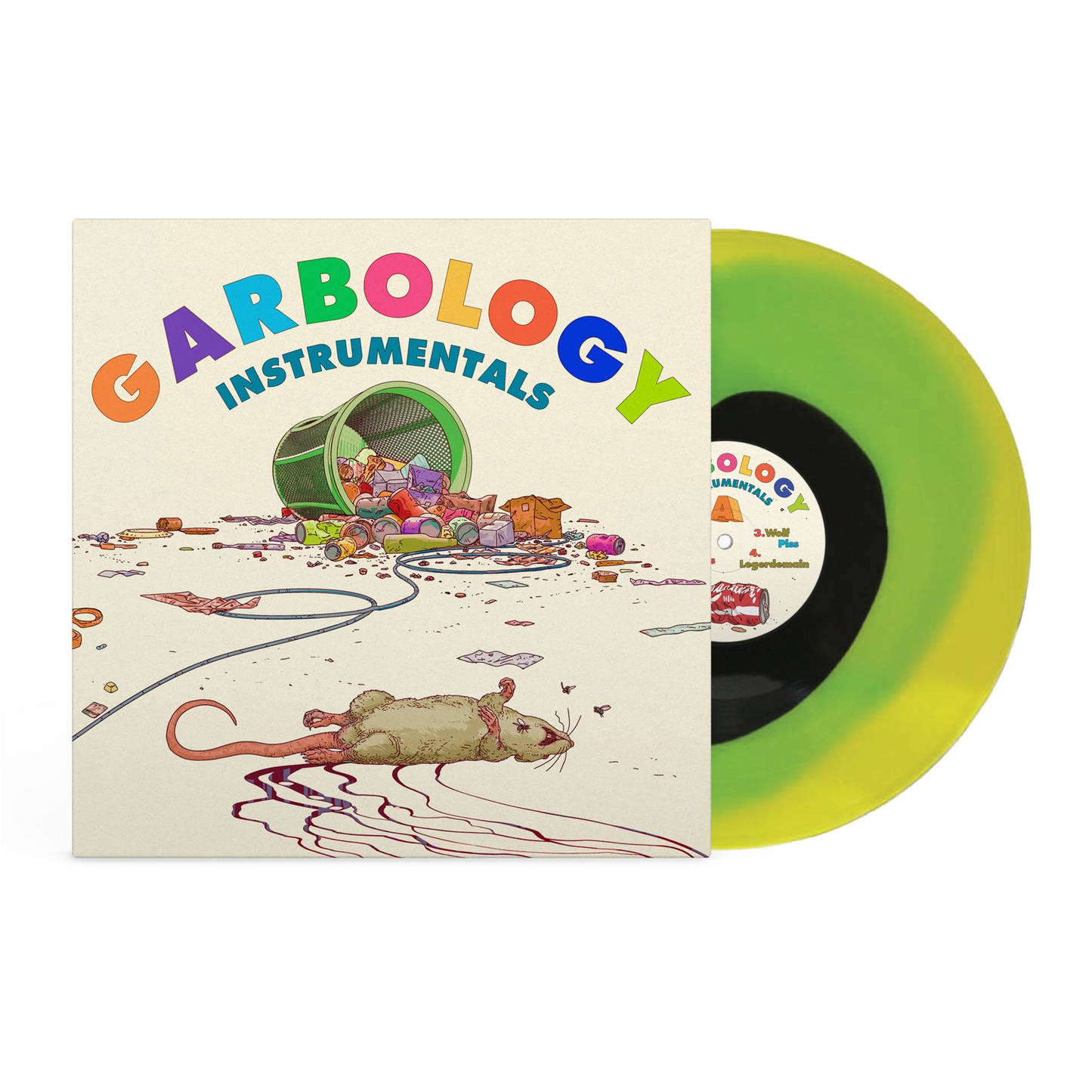Garbology: Instrumentals (YELLOW, GREEN & BLACK VINYL) | Mint (M) Get Cheap Vinyl
