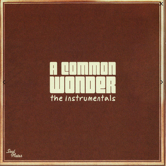 A Common Wonder The Instrumentals | Mint (M) Mint (M) Get Cheap Vinyl