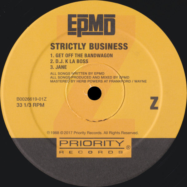 Strictly Business | Mint (M) Mint (M) Get Cheap Vinyl