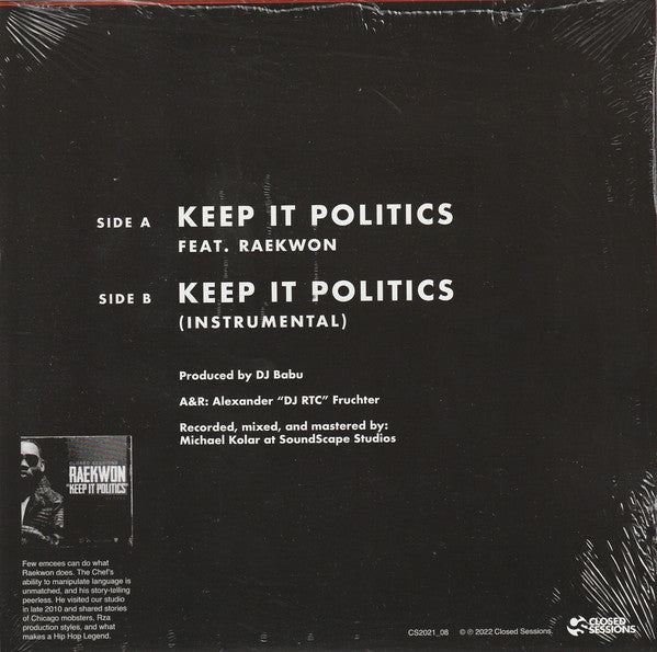 Keep It Politics | Mint (M) Mint (M) Get Cheap Vinyl