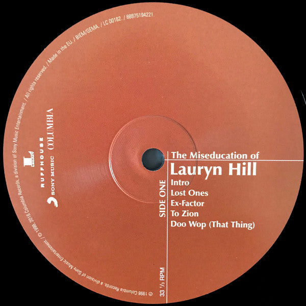 The Miseducation Of Lauryn Hill | Mint (M) Mint (M) Get Cheap Vinyl
