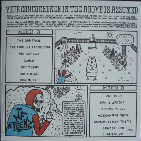 MF TEEN: Your Concurrence In The Above Is Assumed (OPAQUE ORANGE VINYL) | Mint (M) Mint (M) Get Cheap Vinyl