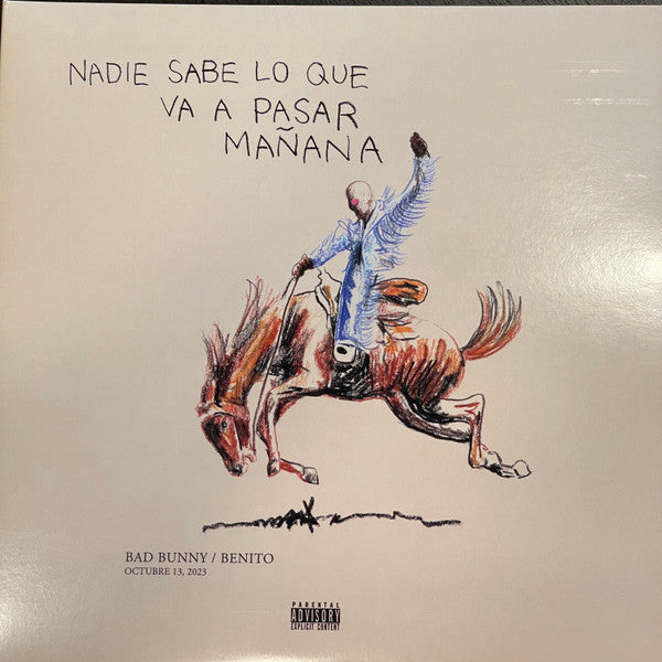 Nadie Sabe Lo Que Va A Pasar Mañana (BLUE VINYL) | Mint (M) Mint (M) Get Cheap Vinyl