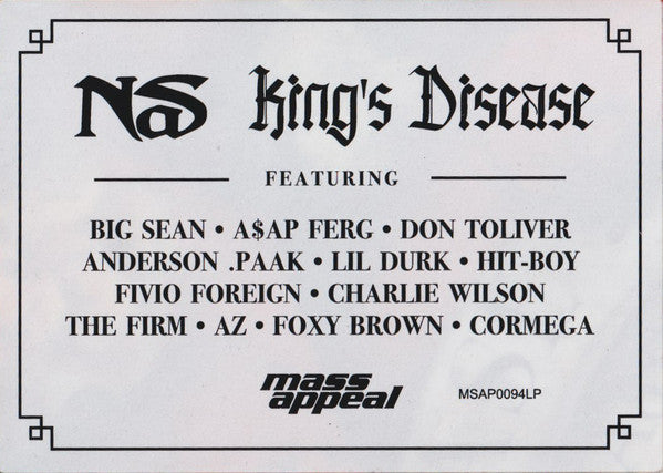 King's Disease *TTL EXCLUSIVE* | Mint (M) Mint (M) Get Cheap Vinyl