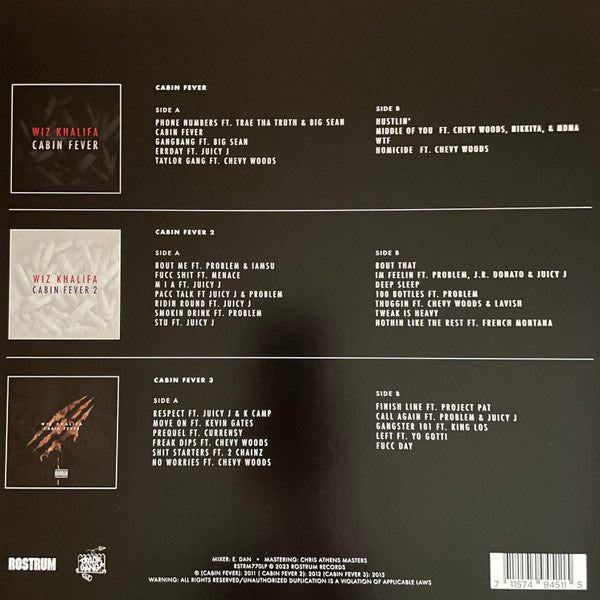 Cabin Fever Trilogy | Mint (M) Mint (M) Get Cheap Vinyl