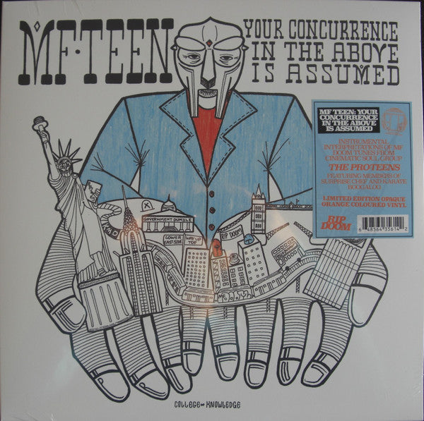MF TEEN: Your Concurrence In The Above Is Assumed (OPAQUE ORANGE VINYL) | Mint (M) Mint (M) Get Cheap Vinyl