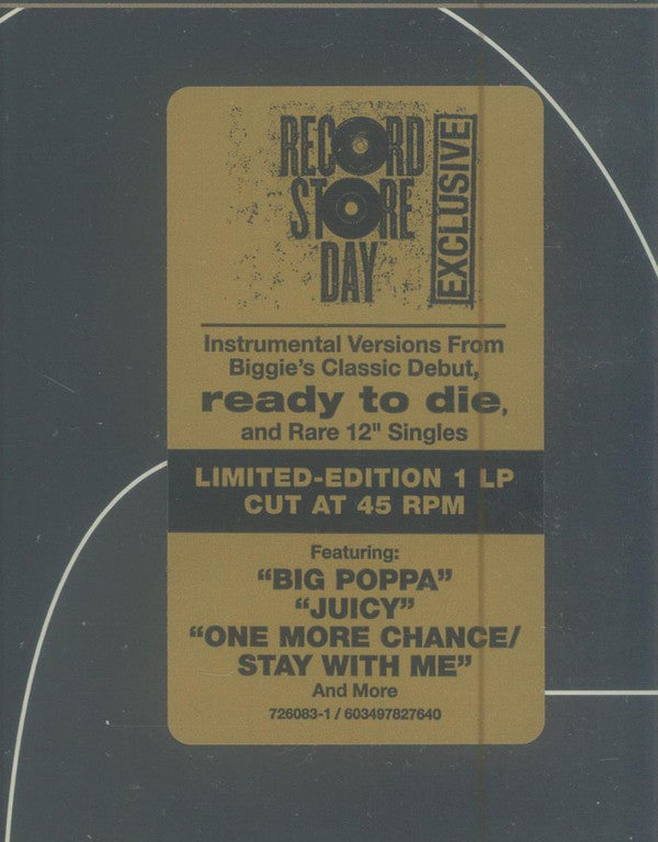 Ready to Die Instrumentals | Mint (M) Mint (M) Get Cheap Vinyl
