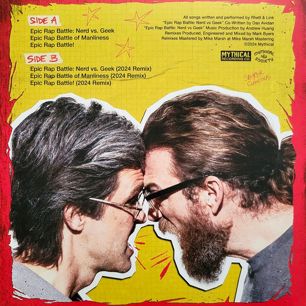 Rhett & Link's Epic Rap Battle Collection (VINYL) | Mint (M) Near Mint (NM or M-) Get Cheap Vinyl