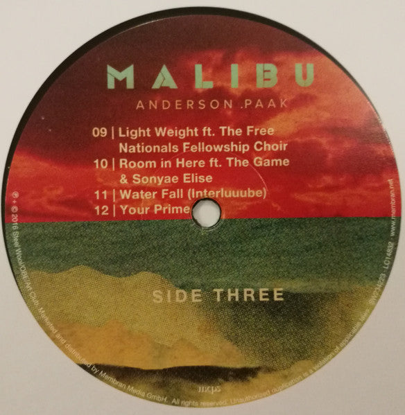 Malibu (VINYL - IMPORT) | Mint (M) Mint (M) Get Cheap Vinyl