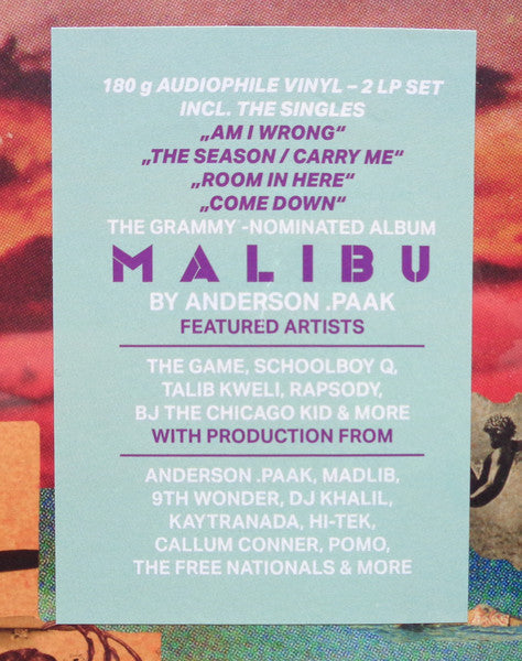 Malibu (VINYL - IMPORT) | Mint (M) Mint (M) Get Cheap Vinyl