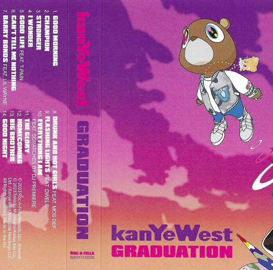 Graduation (CASSETTE - UNOFFICIAL) | Mint (M) Mint (M) Get Cheap Vinyl