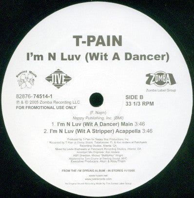 I'm N Luv (Wit A Stripper) / I'm N Luv (Wit A Dancer) | Excellent (EX) Excellent (EX) Get Cheap Vinyl