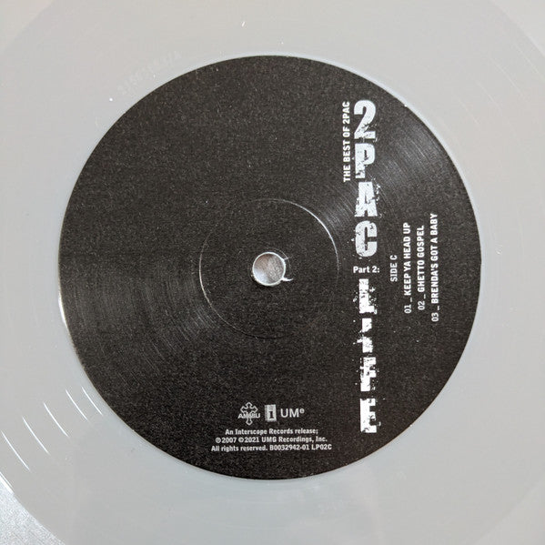 The Best Of 2Pac - Part 2: Life (2xGREY VINYL) | Excellent (EX) Near Mint (NM or M-) Get Cheap Vinyl
