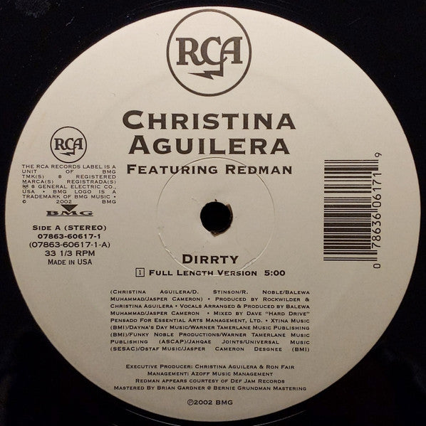 Dirrty (VINYL) | Near Mint (NM) Excellent (EX) Get Cheap Vinyl