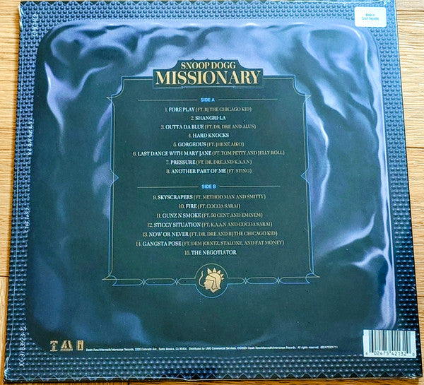 Missionary (VINYL) | Near Mint (NM or M-) Near Mint (NM or M-) Get Cheap Vinyl