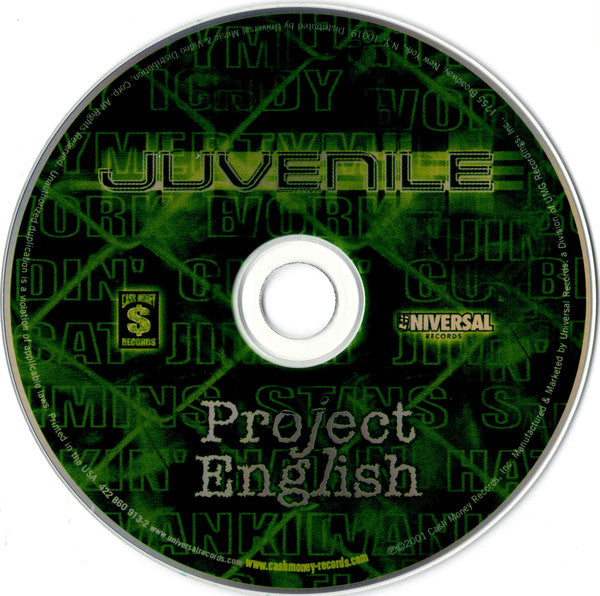 Project English (CD) | Very Good (VG) Excellent (EX) Get Cheap Vinyl