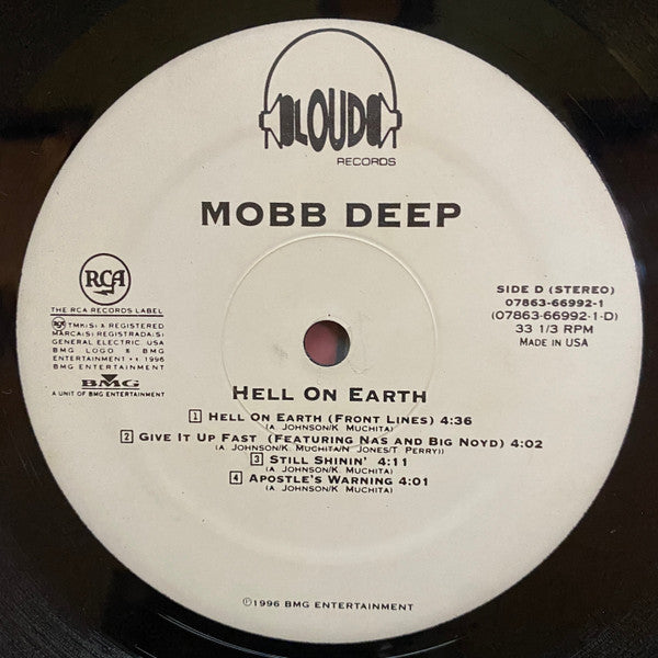 Hell On Earth (VINYL) *RECORD 2 ONLY* | Good (G) Generic Get Cheap Vinyl