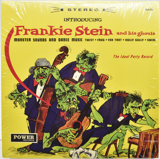 Introducing Frankie Stein And His Ghouls (COKE CLEAR + YELLOW STREAKS VINYL) | Mint (M) Mint (M) Get Cheap Vinyl