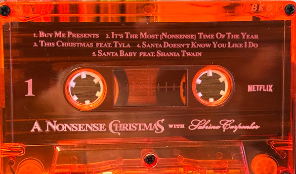 A Nonsense Christmas With Sabrina Carpenter (CASSETTE) | Mint (M) Mint (M) Get Cheap Vinyl