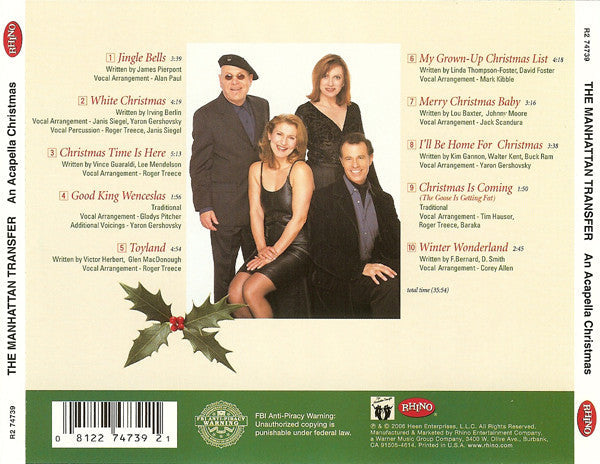 An Acapella Christmas (CD) | Mint (M) Mint (M) Get Cheap Vinyl