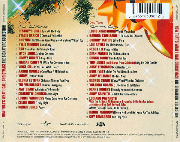 Now That's What I Call Christmas! 2 (The Signature Collection) *CD* | Mint (M) Mint (M) Get Cheap Vinyl
