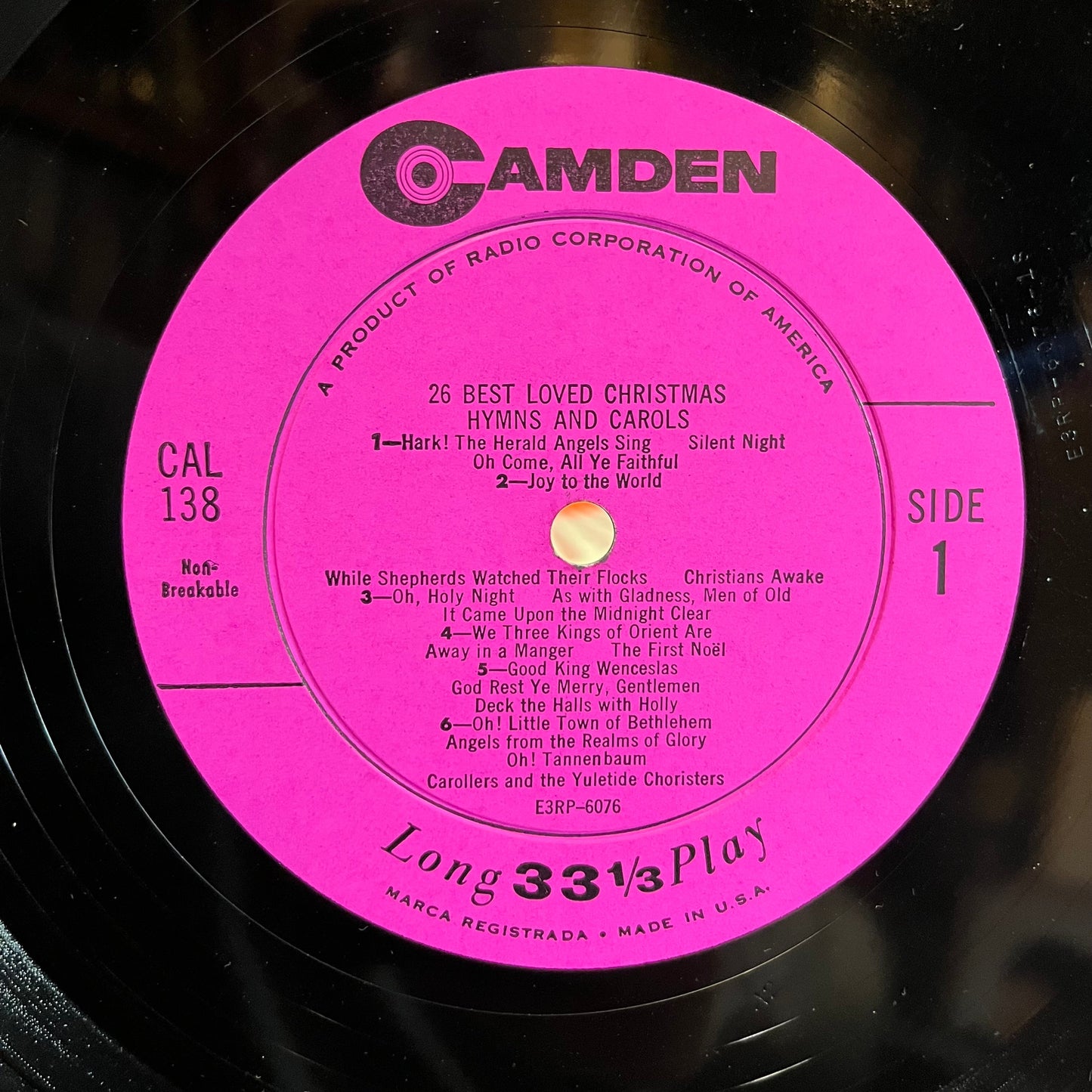 26 Best Loved Christmas Hymns And Carols (LP) | Excellent+ (EX+) Very Good Plus (VG+) Get Cheap Vinyl