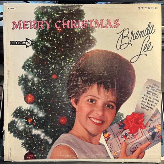 Merry Christmas From Brenda Lee (VINYL) | Excellent (EX) Very Good (VG) Get Cheap Vinyl