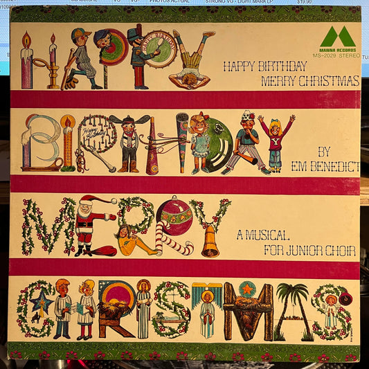 Happy Birthday Merry Christmas | Near Mint (NM) Excellent+ (EX+) Get Cheap Vinyl