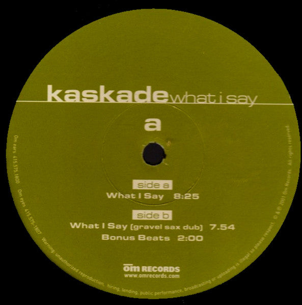 What I Say | Near Mint (NM or M-) Excellent (EX) Get Cheap Vinyl