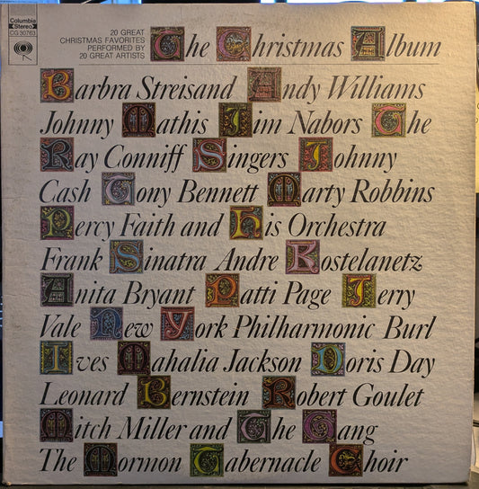 The Christmas Album: 20 Great Christmas Favorites By 20 Great Artists (2xVINYL) | Near Mint (NM) Excellent+ (EX+) Get Cheap Vinyl