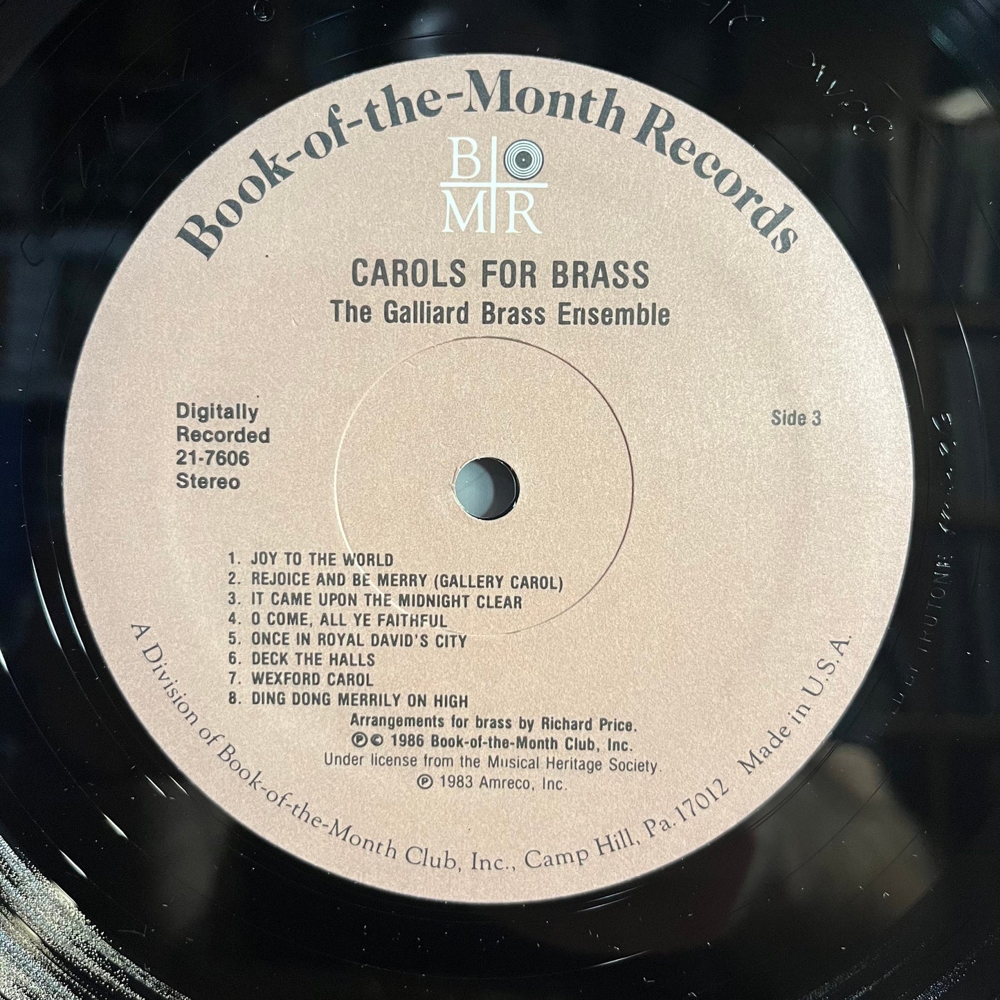 Carols For Brass (3xLP BOX) | Near Mint (NM) Near Mint (NM) Get Cheap Vinyl